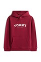 Tommy Hilfiger bluza dziecięca KB0KB10028.128.176.PPY2 bordowy SS26