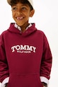 Tommy Hilfiger bluza dziecięca KB0KB10028.128.176.PPY2 bordowy