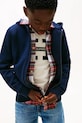 CHLAPEC Dětská mikina Tommy Hilfiger KB0KB10362.98.122.PPY2 námořnická modř