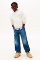 Момче Детски суичър Tommy Hilfiger KS0KS00665.128.176.PPY2 бял