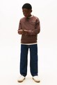 Момче Детски суичър Tommy Hilfiger KS0KS00665.128.176.PPY2 кафяв