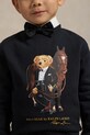 Polo Ralph Lauren bluza bawełniana dziecięca 322A10261001 czarny