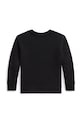 Chłopiec Polo Ralph Lauren bluza bawełniana dziecięca 322A10261001 czarny