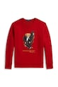 Polo Ralph Lauren bluza bawełniana dziecięca 323A10261001 czerwony SS26