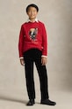 Polo Ralph Lauren bluza bawełniana dziecięca czerwony 323A10261001