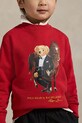 Polo Ralph Lauren bluza bawełniana dziecięca 322A10261003 czerwony