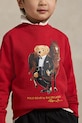 Polo Ralph Lauren bluza bawełniana dziecięca 322A10261003 czerwony