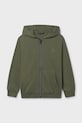 Детская кофта Mayoral с капюшоном зелёный 804.7D.Junior.PPY2
