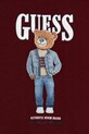 Chłopiec Guess bluza bawełniana dziecięca N6RQ03.KAD74.PPY2 bordowy