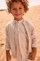 Mayoral bluza bawełniana dziecięca bawełna beżowy 3382.5B.Mini.PPY2