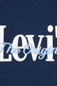 Levi's bluza dziecięca CLASSIC AND CLEAN HOODIE 9EP584 granatowy
