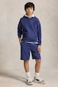 Polo Ralph Lauren кофта з капюшоном дитяча з бавовною темно-синій 323A12245001