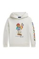 Παιδική μπλούζα Polo Ralph Lauren με κουκούλα λευκό 323A12426001