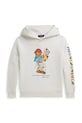 Παιδική μπλούζα Polo Ralph Lauren με κουκούλα λευκό 323A12426001