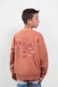 Mayoral bluza dziecięca Boston by Mayoral z elastanem pomarańczowy 6423.7H.Boston.PPY2