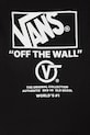 Dječaci Dječja dukserica Vans VN000TDVY281 crna