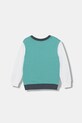 United Colors of Benetton bluza bawełniana dziecięca 3J70G10LJ.P.Stagionale turkusowy SS26