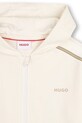 Детская хлопковая кофта HUGO бежевый G01012.162.174