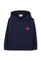 Детская кофта HUGO с капюшоном тёмно-синий G01181.162.174