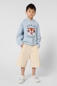 Dětská mikina Kenzo Kids směs modrá K61665.114.150