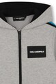 Chlapec Detská mikina Karl Lagerfeld Z31093.162.174 sivá
