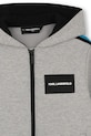 Chlapec Detská mikina Karl Lagerfeld Z31093.114.150 sivá