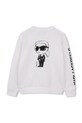 Αγορίστικα Παιδική μπλούζα Karl Lagerfeld Z31088.86.108 λευκό
