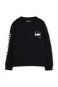 Παιδική μπλούζα Karl Lagerfeld στάμπα μαύρο Z31088.86.108