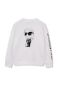 Αγορίστικα Παιδική μπλούζα Karl Lagerfeld Z31088.162.174 λευκό