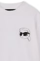 Παιδική μπλούζα Karl Lagerfeld λευκό Z31088.162.174