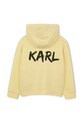 Dječaci Dječja dukserica Karl Lagerfeld Z31089.162.174 zlatna