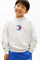 Tommy Hilfiger bluza dziecięca z bawełną szary KB0KB10258.98.122.PPY2