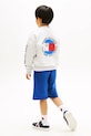Tommy Hilfiger bluza dziecięca z bawełną szary KB0KB10258.98.122.PPY2