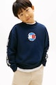 Tommy Hilfiger bluza dziecięca z bawełną granatowy KB0KB10258.98.122.PPY2