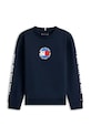 Tommy Hilfiger bluza dziecięca z bawełną KB0KB10258.128.176.PPY2 granatowy SS26