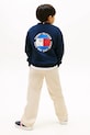 Tommy Hilfiger bluza dziecięca z bawełną granatowy KB0KB10258.128.176.PPY2