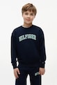 Tommy Hilfiger bluza dziecięca bawełniana granatowy KB0KB10404.116.122.PPY2