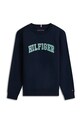 Tommy Hilfiger bluza dziecięca bawełniana KB0KB10404.128.176.PPY2 granatowy SS26