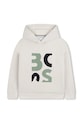 Dječja dukserica BOSS J52972.162.174 bež SS26