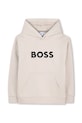 Detská mikina BOSS J52969.114.150 béžová SS26