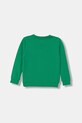 Guess bluza dziecięca bawełniana N6GQ04.KA6R4.PPY2.M zielony SS26