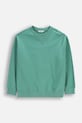 Детски памучен суичър Coccodrillo памук тюркоазен WC6132101VBA