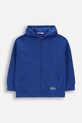 Детски суичър Coccodrillo с качулка син WC6132401VBA