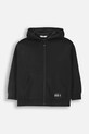 Детски суичър Coccodrillo с качулка черен WC6132401VBA