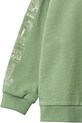 Wheat bluza bawełniana dziecięca zielony 2340.671.GOTS