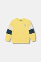 United Colors of Benetton mikina dětská bavlněná žlutá 30DSG10LY.P.Stagionale