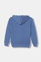 United Colors of Benetton felpa con cappuccio per bambini in cotone 3J68C205K.G.Stagionale blu SS26