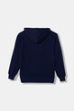 United Colors of Benetton Felpa con cappuccio per bambini in cotone 3J68C205K.G.Stagionale blu navy SS26