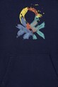 BIMBO United Colors of Benetton Felpa con cappuccio per bambini in cotone 3J68C205K.G.Stagionale blu navy