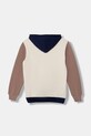 United Colors of Benetton felpa con cappuccio per bambini in cotone 3J68C205K.G.Stagionale beige SS26